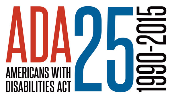 ADA 25th anniversary logo
